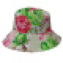 Chapeau à godet avec tissu floral (BT027)
